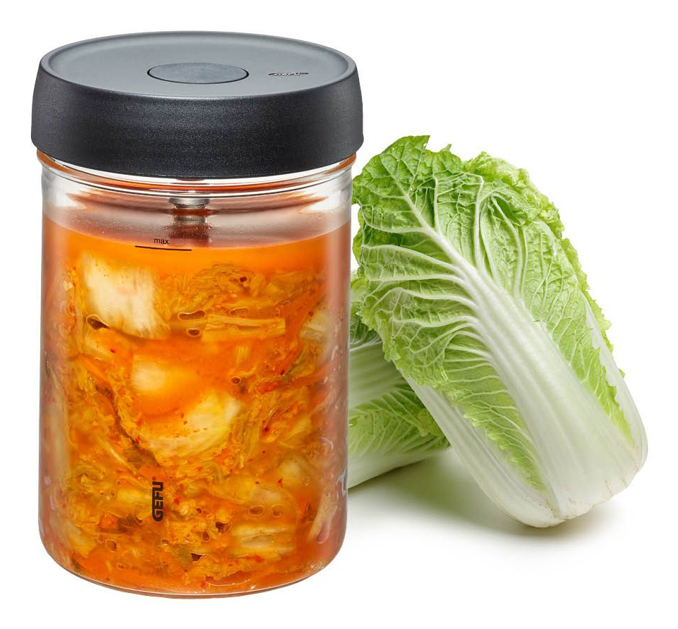GEFU NATIVO Fermentierglas 1 l Transparent