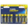 Varta Batterie Alkaline, Mignon, AA, LR06, 1.5V, Energy, Retail Blister (8-Pack) (4106229418)