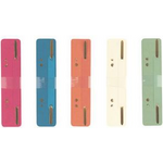 herlitz Heftstreifen 34 x 150 mm, RC-Karton, farbig sortiert blauer Engel, farbig sortiert: 6 x 25 Stück in den Farben - 1 Stück (8767709)