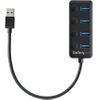 StarTech.com 4-Port USB 3.0 Hub - 4x USB-A - Individual On/Off Switches - Hub - 4 x USB 3.1 Gen 1 - Desktop