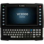 Zebra VC8300, 20,3cm (8"), QWERTY, USB, RS232, BT, WLAN, Android, Tiefkühlumgebung Fahrzeugterminal, Bildschirmdiagonale: 20,3 cm (8"), Touchscreen, kapazitiv, 1280x720 Pixel, Tastenfeld (QWERTY, Anzahl Tasten 67 Tasten, beleuchtet), Helligkeit 1000cd, USB (2x), RS232 (2x), Bluetooth, WLAN (802.11ac), Audio, Qualcomm Octa Core, 2,2 GHz, RAM: 4GB, Flash: 32 GB, Android, inkl.: -30° bis +50°C, IP66 (VC83-08FOCQBAABA-I)
