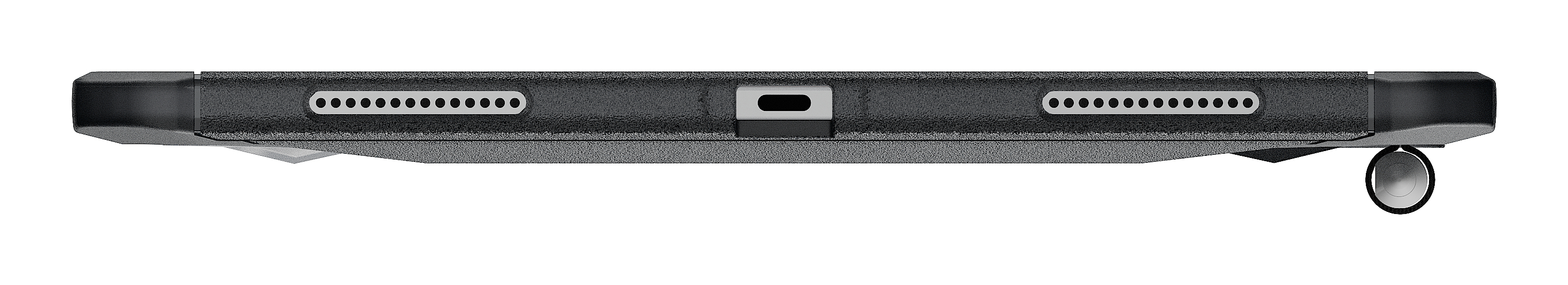 Urban Armor Gear Scout+ Ash Tablet-Schutzhülle für Apple iPad Pro 13" Grau