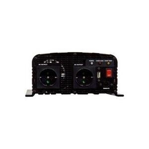 TITAN Spannungswandler, 1.000 Watt, 12 Volt, USB-Anschluss - für den Markt: D / L / A (HW-1000U6)