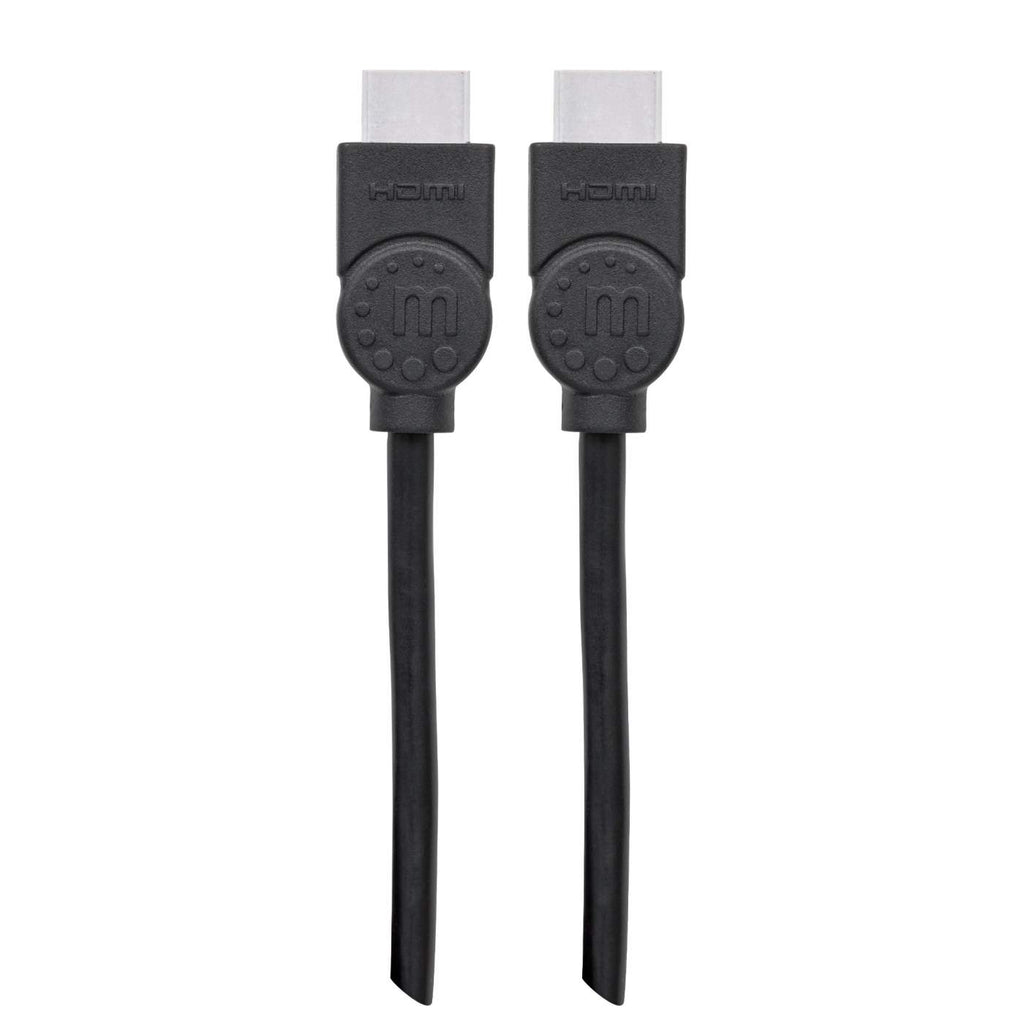 Manhattan HDMI-Kabel mit Ethernet 2 m Schwarz