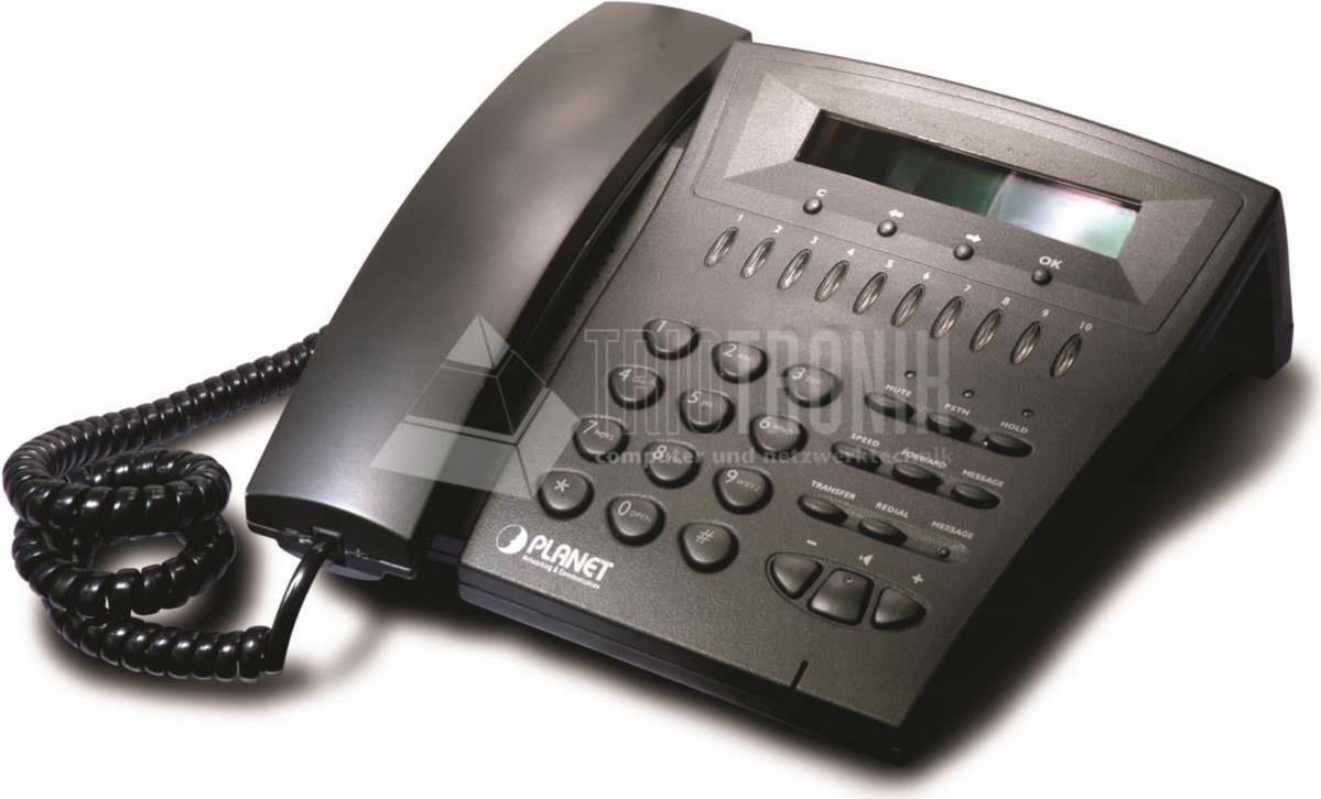 PLANET VoIP Phone H.323 Protocol, integrated Switch (VIP-150T)