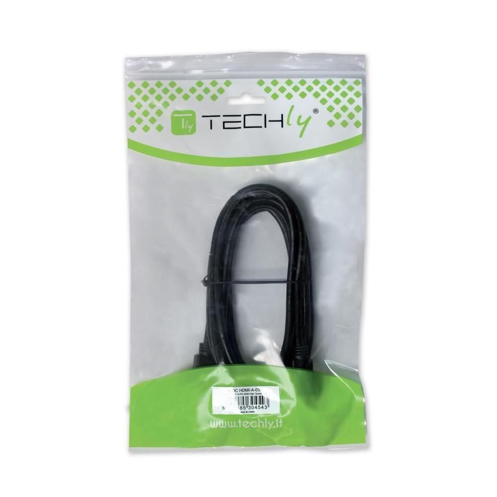 TECHly ICOC-DVI-8130 DVI-D Dual Link Videokabel 3 m Schwarz