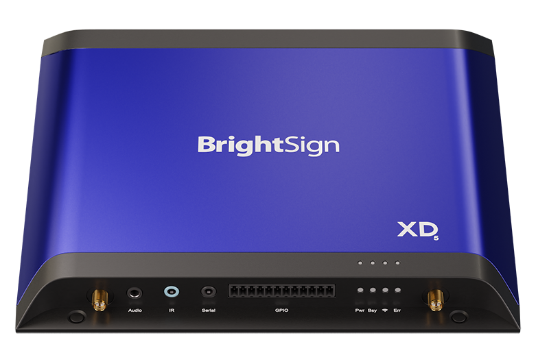 BrightSign Enterprise 4K Player, Netzwerk, Interaktiv, GPIOBenötigt eine MicroSD Karte für den Betrieb.Wlan optinonal (XD1035)