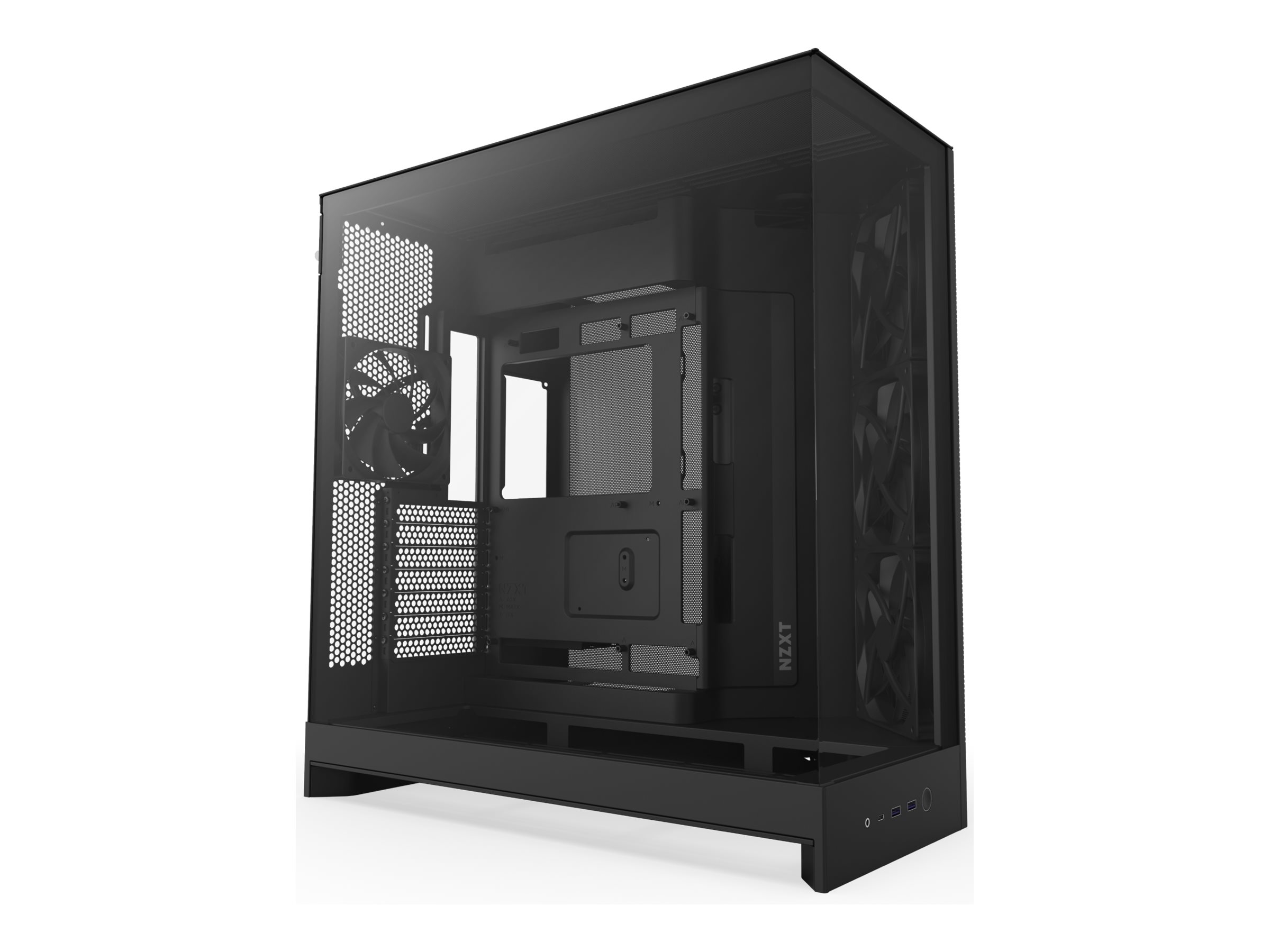 NZXT H9 Flow Midi Tower PC-Gehäuse E-ATX Schwarz