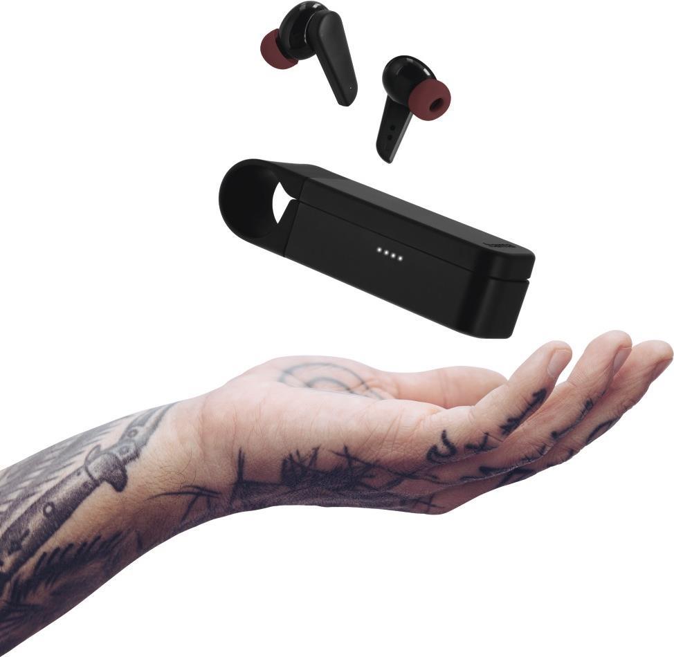 Hama Spirit Pocket Kopfhörer True Wireless Stereo (TWS) im Ohr Anrufe/Musik Bluetooth Schwarz (00184103)