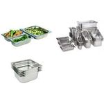 APS GN 1/3 Behälter, (B)325 x (T)176 x (H)40 mm aus rostfreiem Chrom-Nickel-Edelstahl mit elektrolythisch - 1 Stück (81301)