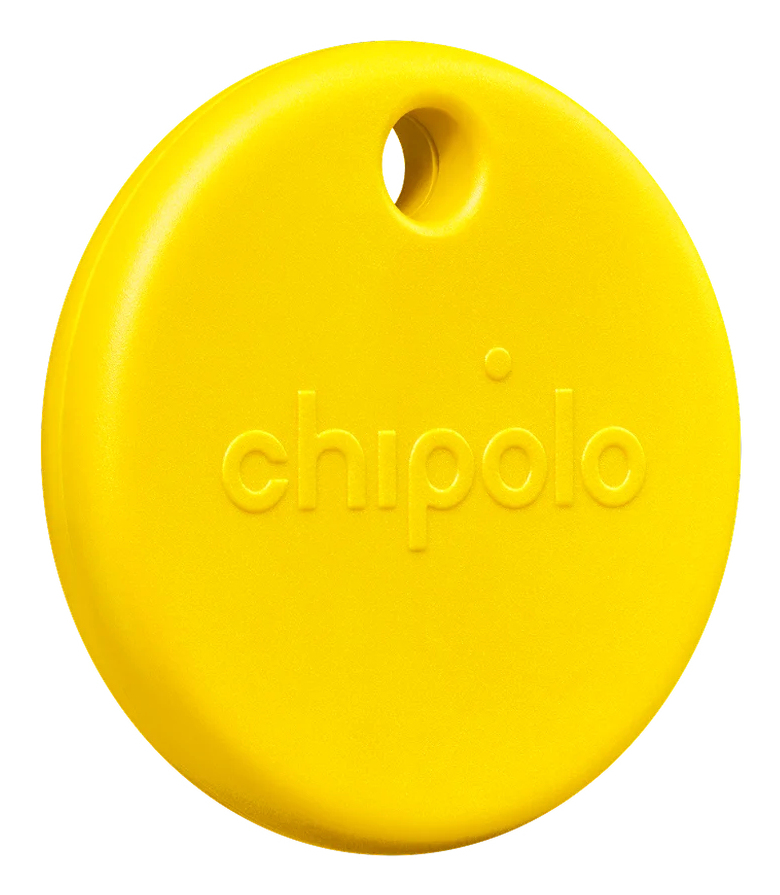 Chipolo POP Finder Bluetooth-Tracker mit Apple Find My & Android Find Hub Gelb