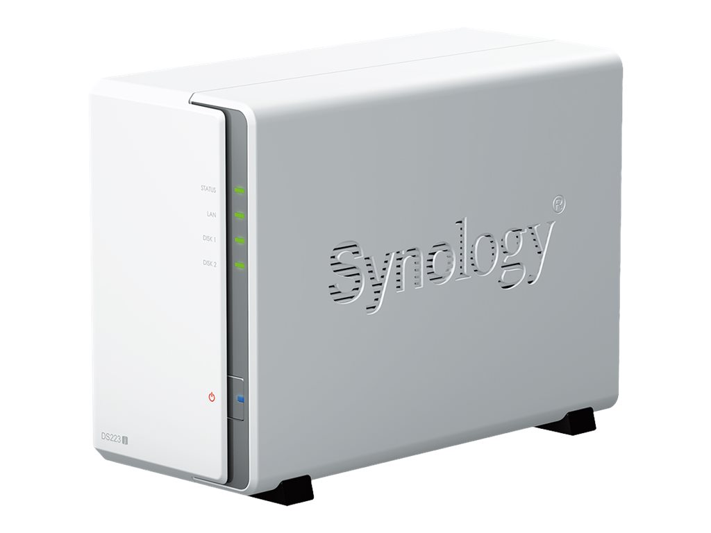 Synology DiskStation DS223J NAS-Server 2-Bay 1 GB RAM Weiß