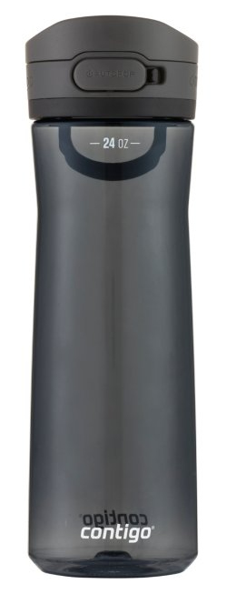 Contigo Jackson 2.0 Trinkflasche 720 ml Tritan Klappdeckel Schwarz