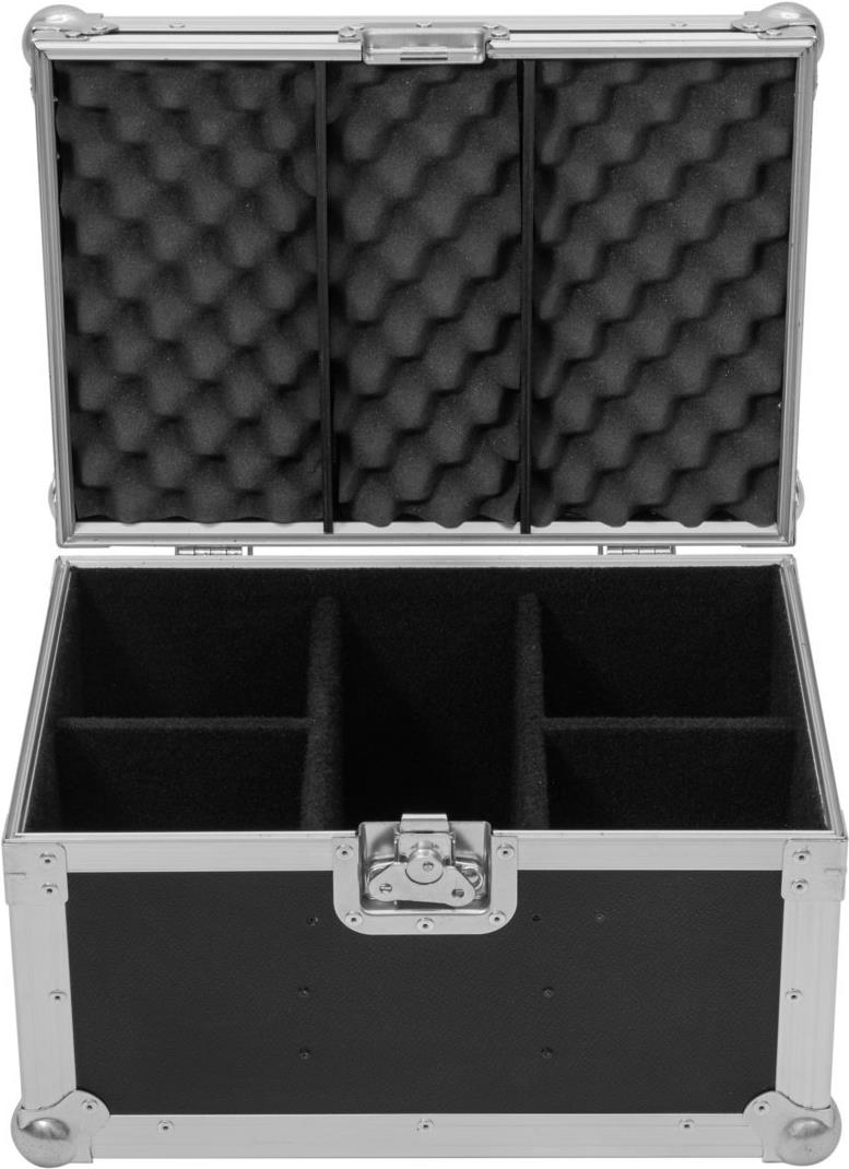 ROADINGER Flightcase 4x SILENT PAR 6 QCL FLOOR (31005224)