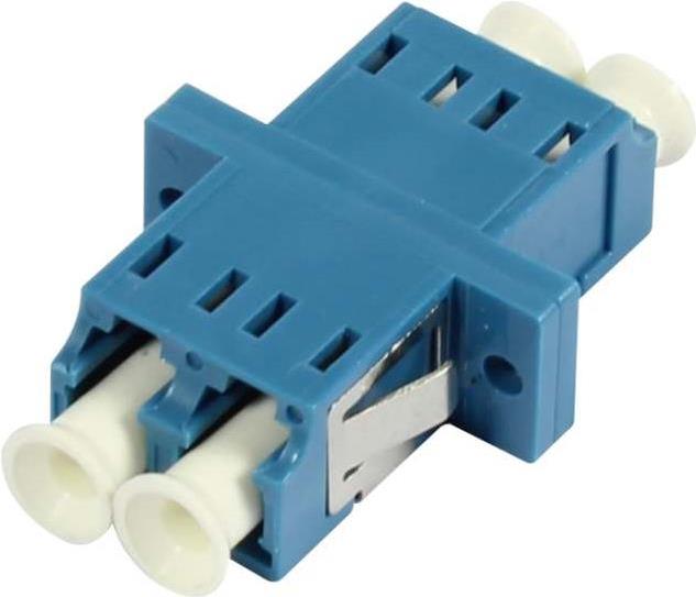 LWL-Kupplung, LC-Buchse/LC-Buchse, 50(62, 5)/125u Multimode, duplex, PVC, Keramikhülse, OM2, Synergy 21 (S215426)