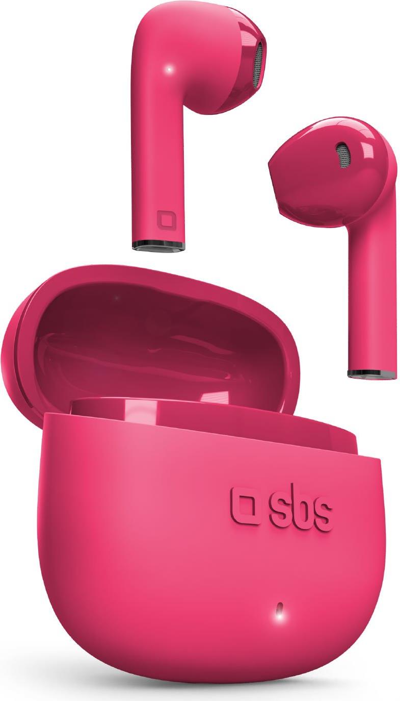 SBS One Color Kopfhörer True Wireless Stereo (TWS) im Ohr Anrufe/Musik Bluetooth Pink (TEEARTWSCOLP)