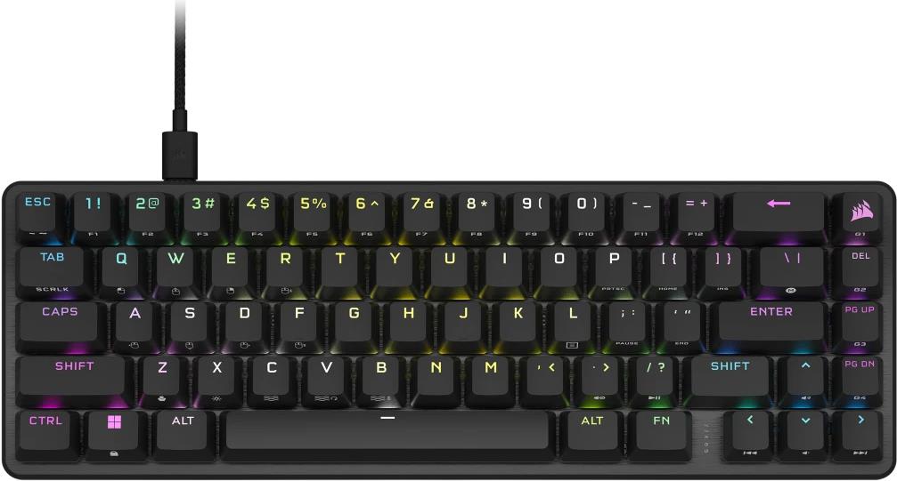 Corsair K65 PRO MINI Tastatur Gaming USB QWERTY Englisch Schwarz (CH-91A401A-NA)