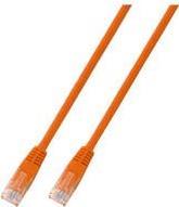 EFB-Elektronik RJ45 Patchkabel Cat.5e U/UTP PVC CCA orange 1m Hersteller: EFB Elektronik (K8099.1)