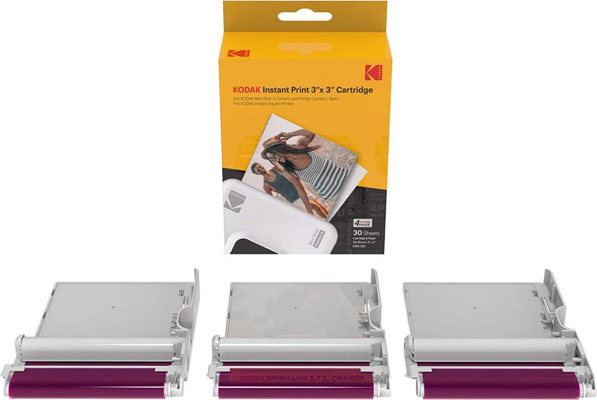 KODAK Printkartusche 30 Blatt Fotopapier 3.0\"x3.0\" retail