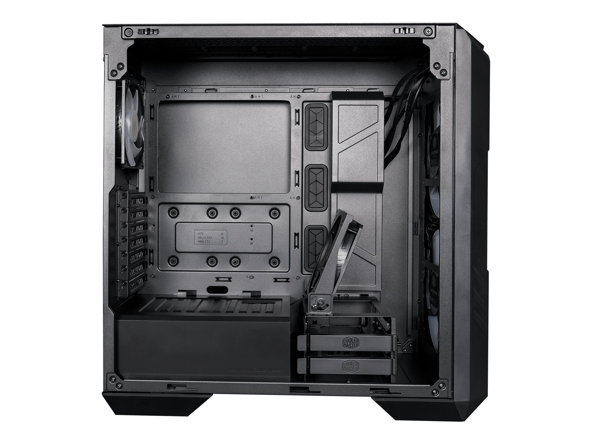 Cooler Master HAF 500 Midi Tower ATX/EATX/mATX/ITX Gehärtetes Glas ARGB Schwarz