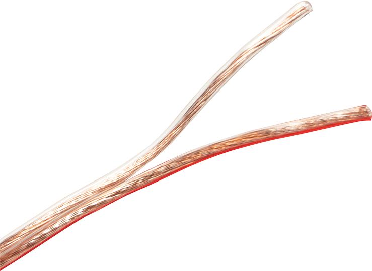 Logilink Lautsprecherkabel 1.5 mm² 100 m durchsichtig (CA1082)  - Onlineshop JACOB Elektronik
