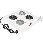 ROLINE 19 Zoll DachLüftereinheit 2 Lüfte grau (26.21.0076)