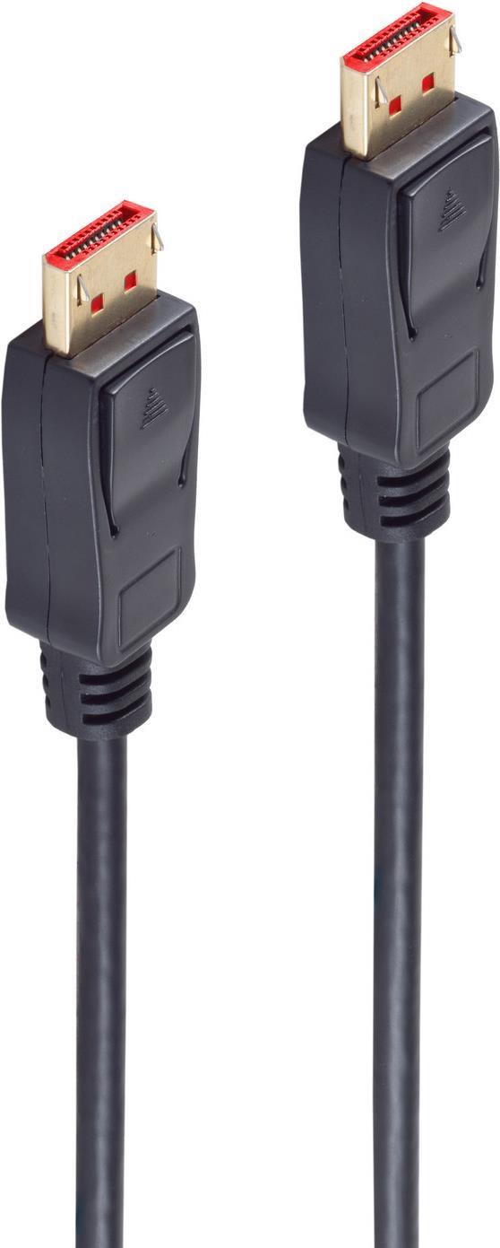 shiverpeaks BS10-70025. Kabellänge: 1 m, Anschluss 1: DisplayPort, Anschluss 2: DisplayPort. Menge pro Packung: 1 Stück(e) (BS10-70025)