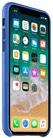 Apple Leder Case iPhone X electric blau (MRGG2ZM/A)