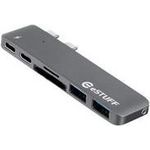 eSTUFF Allure Series Slot-in Hub Pro (ES84122-GREY)