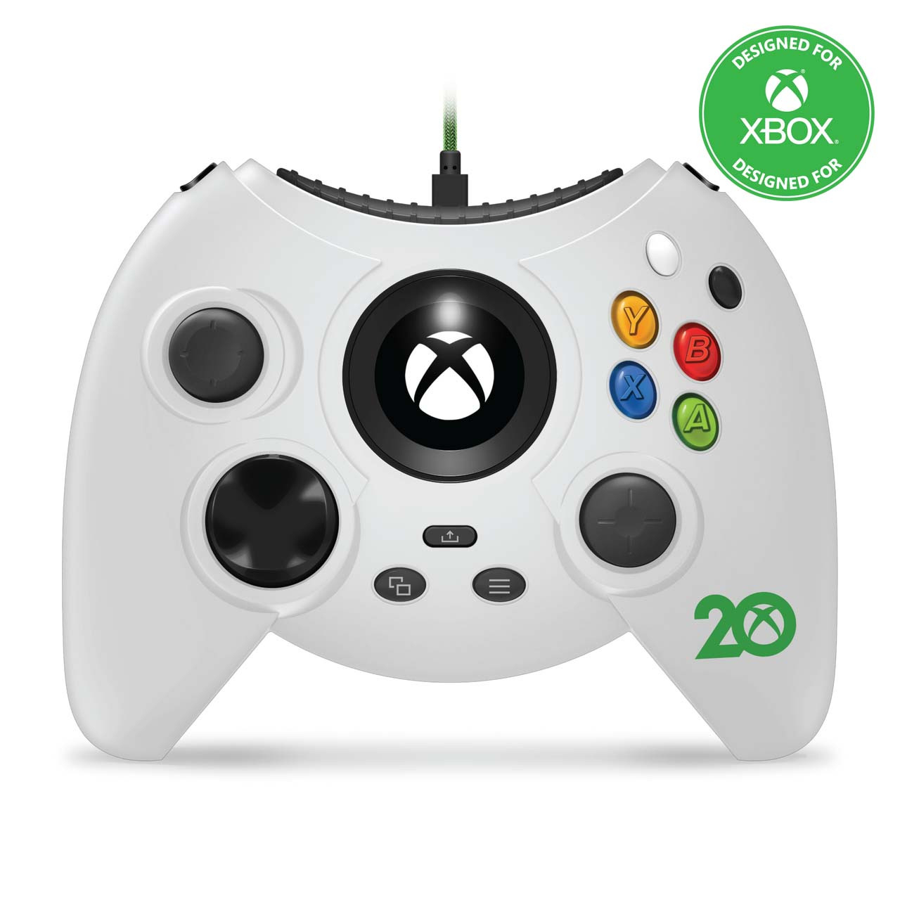Hyperkin Duke Controller Kabelgebunden Weiß Xbox
