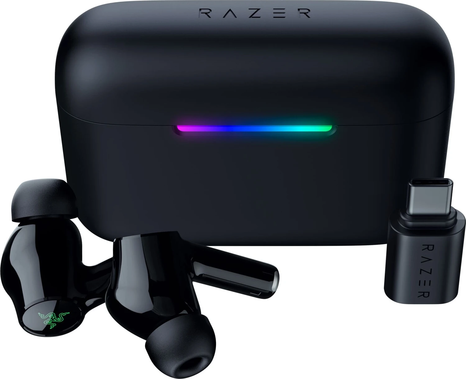 Razer Hammerhead V3 HyperSpeed True Wireless Gaming In-Ear Kopfhörer Bluetooth Schwarz (RZ12-05610100-R3G1)