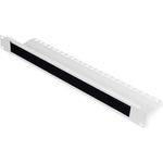 ROLINE 10 Zoll Kabelzuführung mit Bürstenleiste 1 HE grau (26.21.0197)