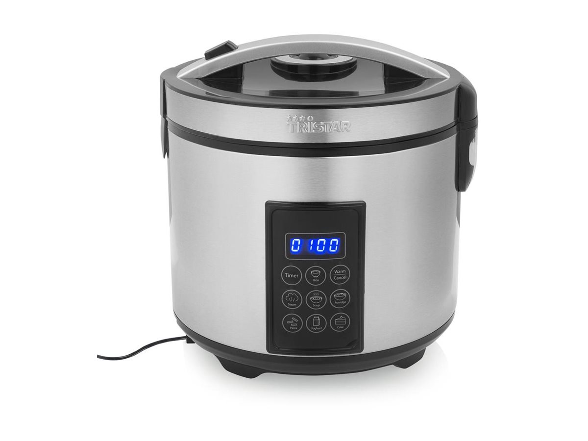 Tristar RK-6138 Reiskocher/Dampfgarer 2.2 l 900 W Grau