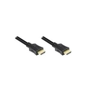High-Speed-HDMI®-Kabel mit Ethernet, vergoldete Stecker, 5m, Good Connections® (4514-050)
