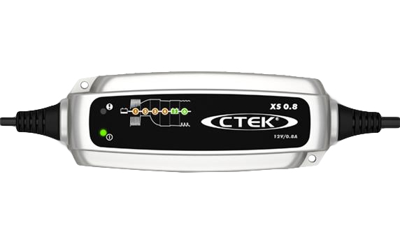 CTEK XS 0.8 Akkuladegerät 12V 0,8A 220–240V Schwarz, Silber