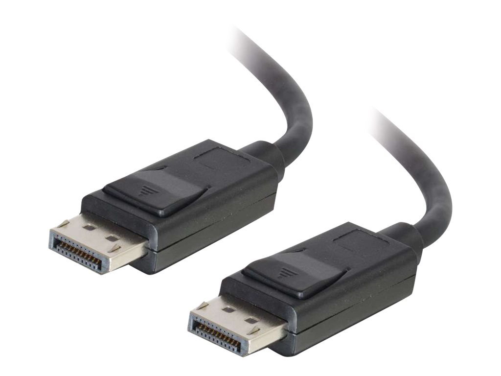 C2G DisplayPort-Kabel mit Rastnasen 8K UHD 2 m Schwarz