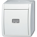 Busch Jaeger 2601/6 WGL-54 Elektroschalter 1P Weiß (1085-0-1626)