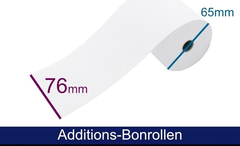 ARTDEV Additionsrolle - Normalpapier HF 76 65(70) 12 (B/D/K), ca. 40m (ADN766512)