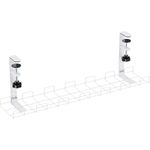 InLine Kabelführungs-Gitter 60cm für Tischmontage mit Schraubklemmen - weiß (23190H)