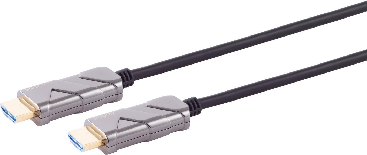 S/CONN maximum connectivity HDMI Anschlußkabel-Optisches HDMI Kabel, Rev1, 10K, 15m (30-55085)