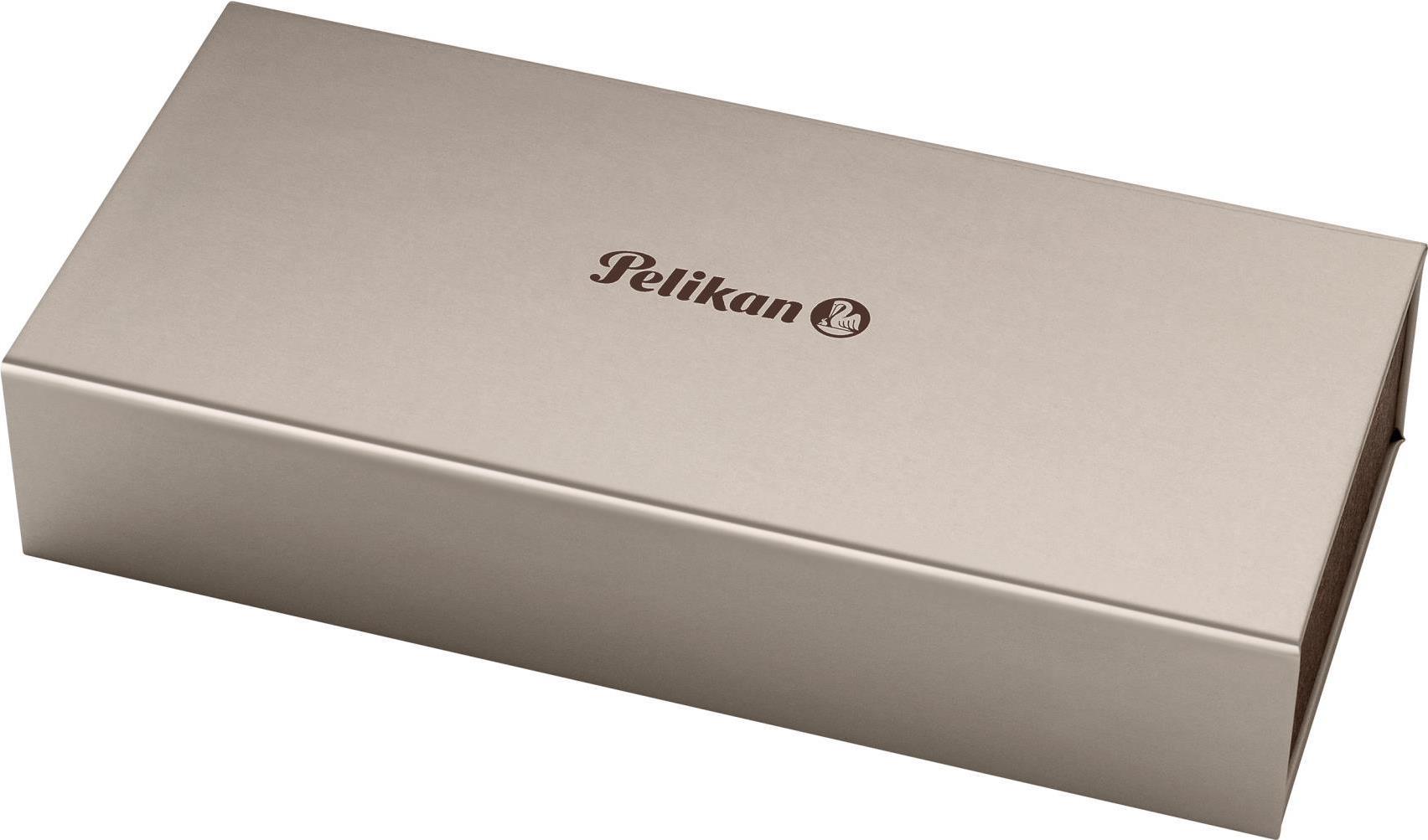 Pelikan M805 Füllfederhalter Integriertes Befüllsystem Schwarz - Silber 1 Stück(e) (925446) (geöffnet)