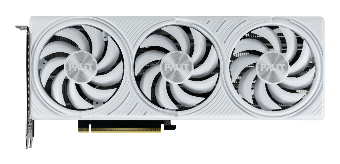 Palit GeForce RTX 5070 White OC Grafikkarte, 12 GB GDDR7, PCI Express 5.0, Weiß