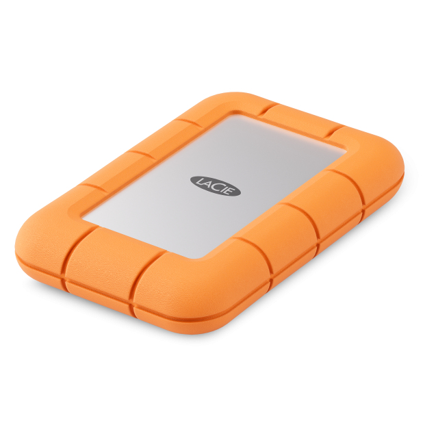 LaCie Rugged SSD4 1 TB SSD USB 4 2.5" Schwarz, Silber