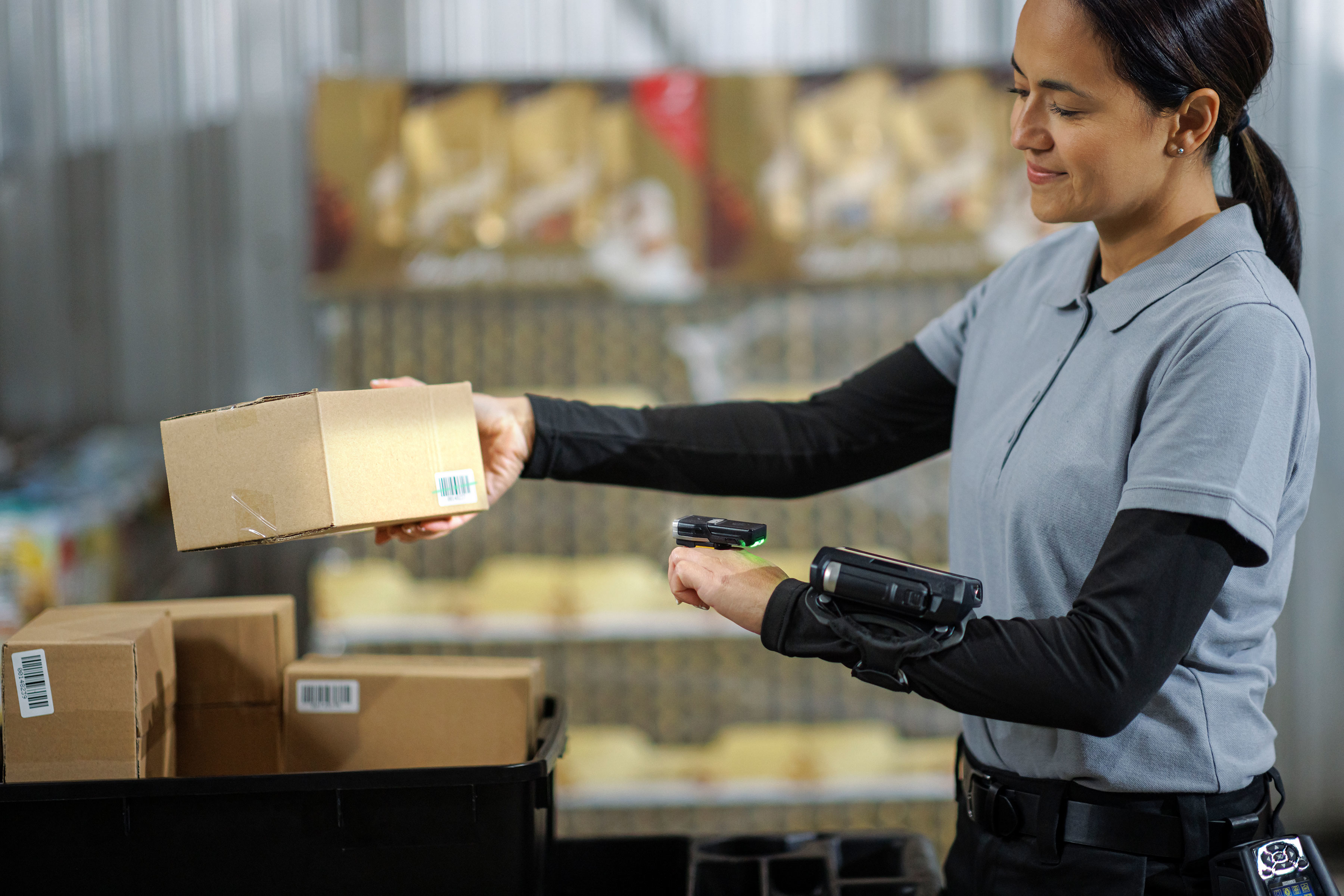 Zebra RS6100 Barcode-Scanner 2D Bluetooth 5.2 Schwarz