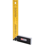 KS TOOLS Schreinerwinkel mit Aluminiumzunge, 250mm (300.0220)