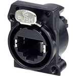 Neutrik Chassisbuchse Buchse, Einbau horizontal Schwarz NE8FAV-C5-CON 1 St. (NE8FAV-C5-CON)