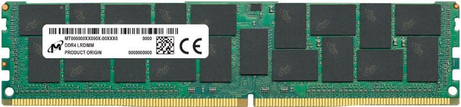 Micron DDR4 LRDIMM 64GB 4Rx4 3200 CL22 1.2V ECC (MTA72ASS8G72LZ-3G2R2R)