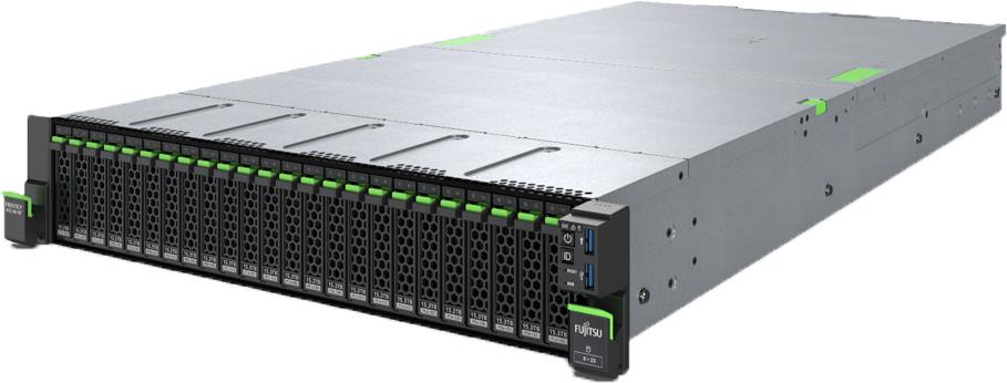 Fujitsu PRIMERGY RX2540 M7. Prozessorfamilie: Intel® Xeon® Gold, Prozessor-Taktfrequenz: 2,9 GHz, Prozessor: 5415+. Speicherkapazität: 32 GB, Interner Speichertyp: DDR5-SDRAM, Speicherlayout: 1 x 32 GB. HDD Größe: 2.5". Ethernet/LAN. Stromversorgung: 900 W, Unterstützung für redundantes Netzteil. Gehäusetyp: Rack (2U) (VFY:R2547SC390IN)