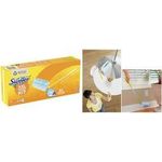 Swiffer Staubmagnet XXL im Starterset, bestehend aus: 1 Teleskopstab und 2 Staubtüchern, Stab bis zu 90 cm (304615)