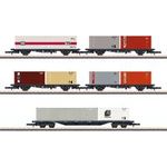 Märklin 82664 Z 5er-Set Wagen Container-Transport, MHI (82664)